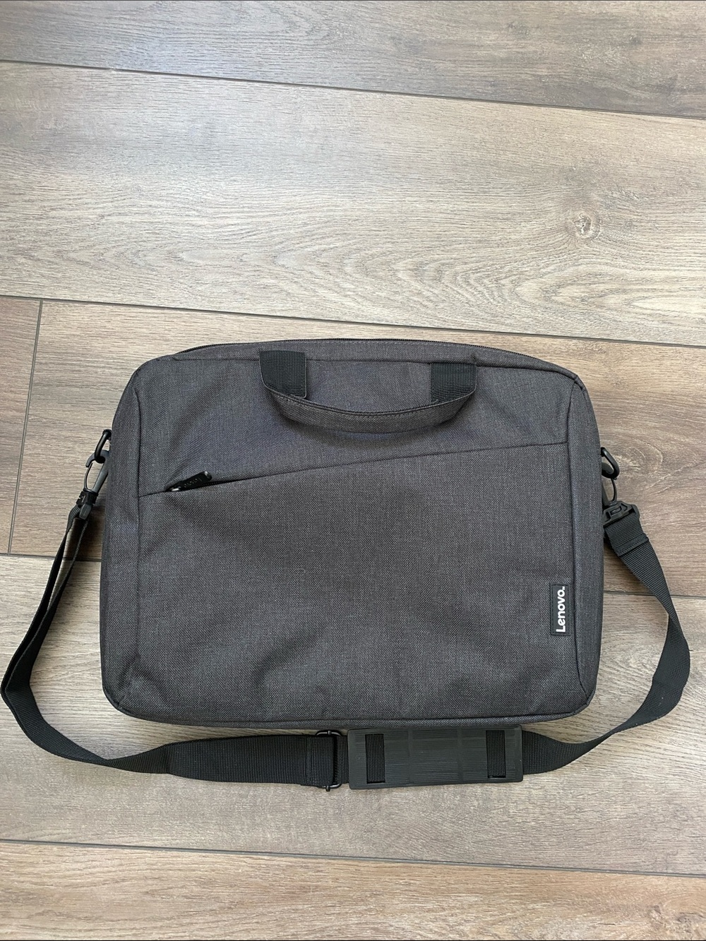 Lenovo Black Men's Laptop Messenger Bag with Shoulder Strap